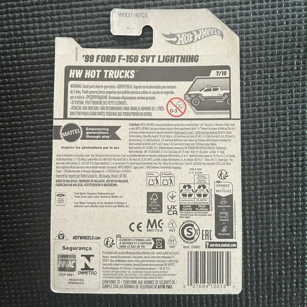 🔥Hot Wheels - '99 Ford F-150 SVT Lightning - Picture 2 of 2
